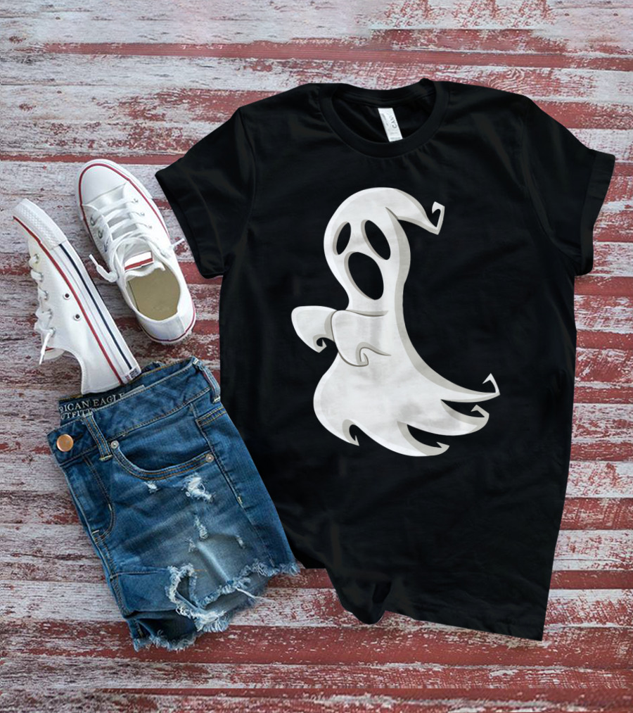 Halloween Party Funny Drinking Let's Get Sheet Faced Ghost T-Shirt