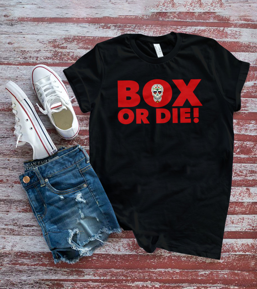 Box Or Die Sugar Skull T-Shirt