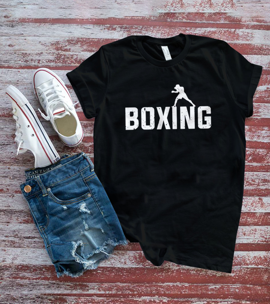 Boxing Silhouette Fighter T-Shirt