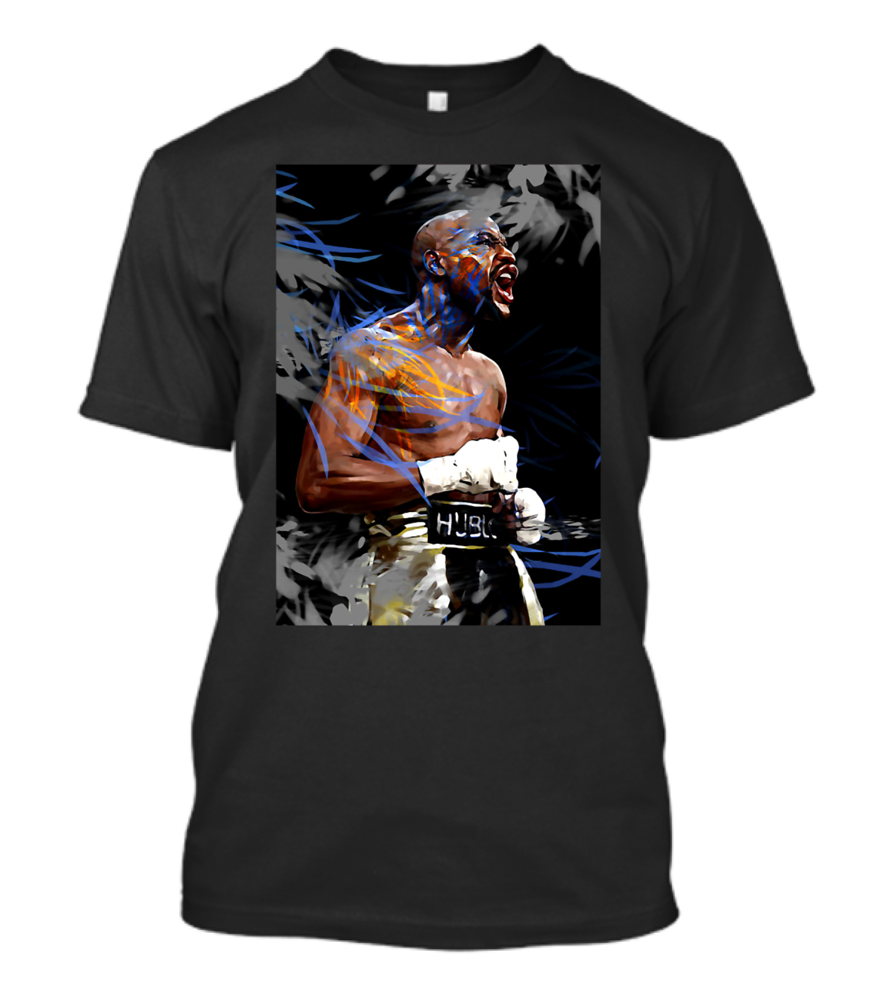 Hugo Floyd Boxing Champion Athletic Expression Dynamic T-Shirt