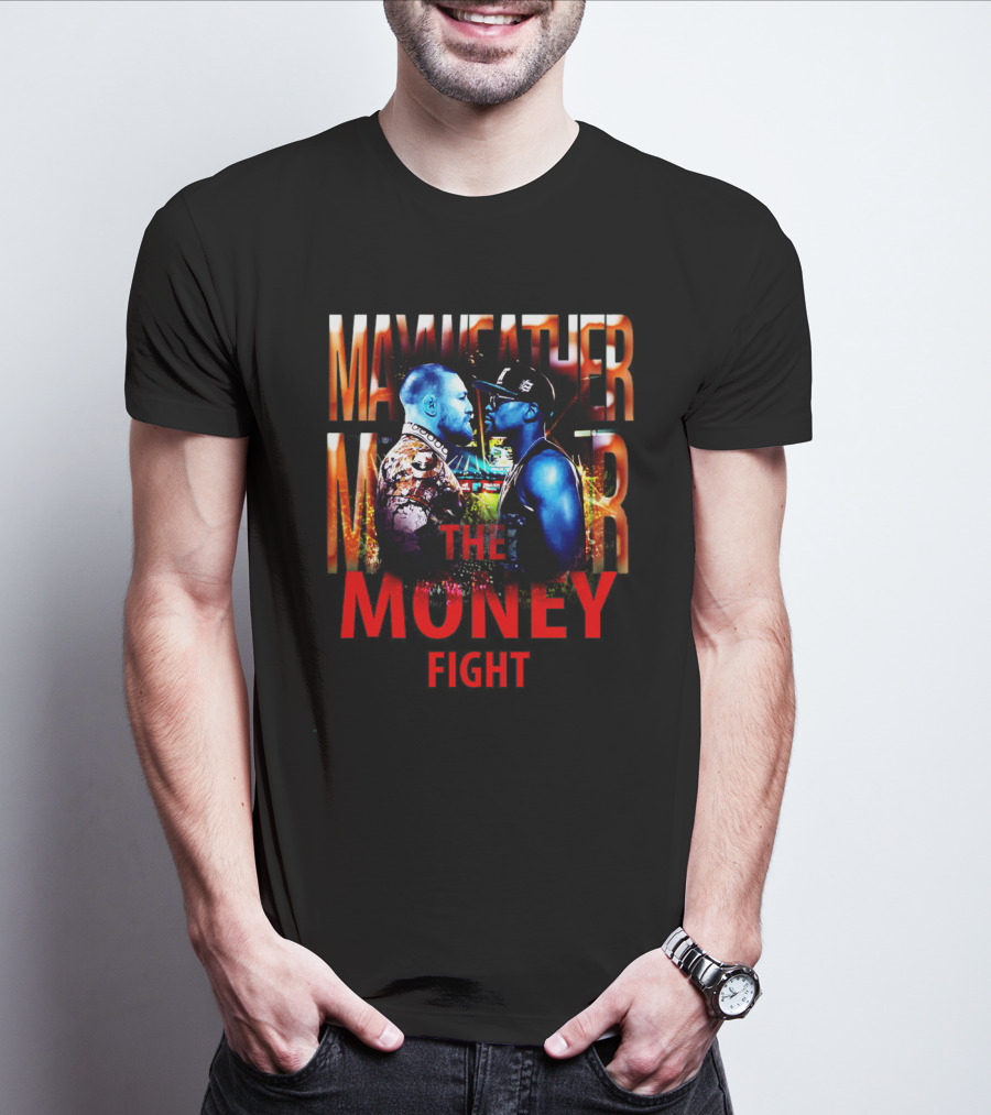 Mayweather McGregor The Money Fight Showdown T-Shirt