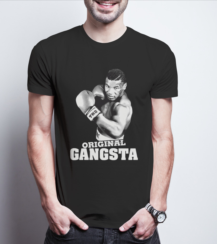 Mike Tyson Original Gangsta Boxing Tko T-Shirt