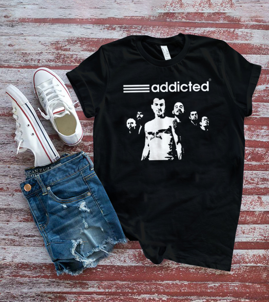 Addicted Rock Band Linkin Park T-Shirt