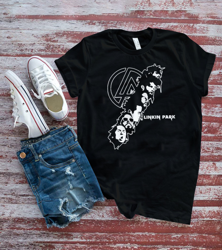 Linkin Park Band Members Silhouette T-Shirt