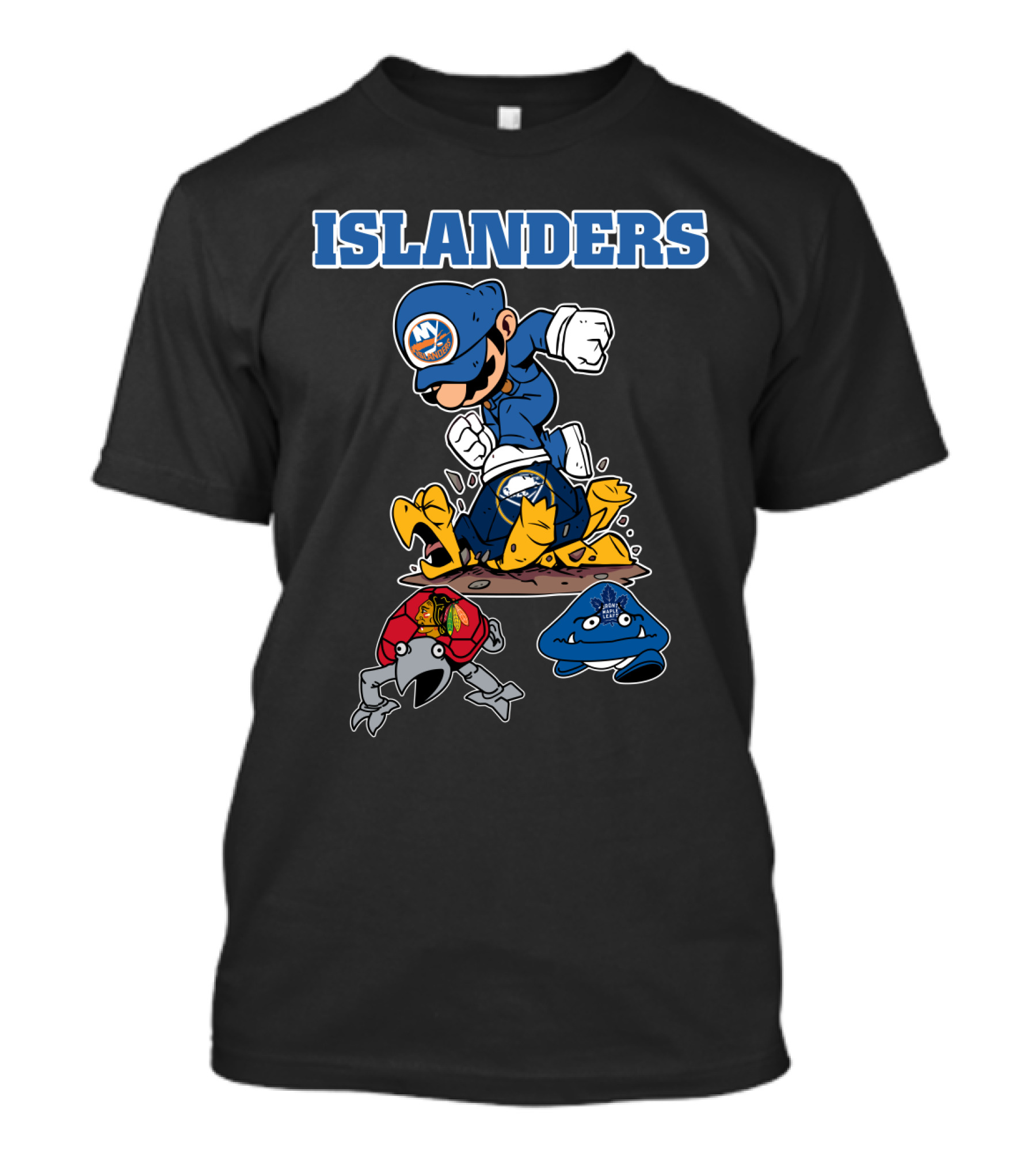 Islanders Ny Inspired Character With Sports References T-Shirt