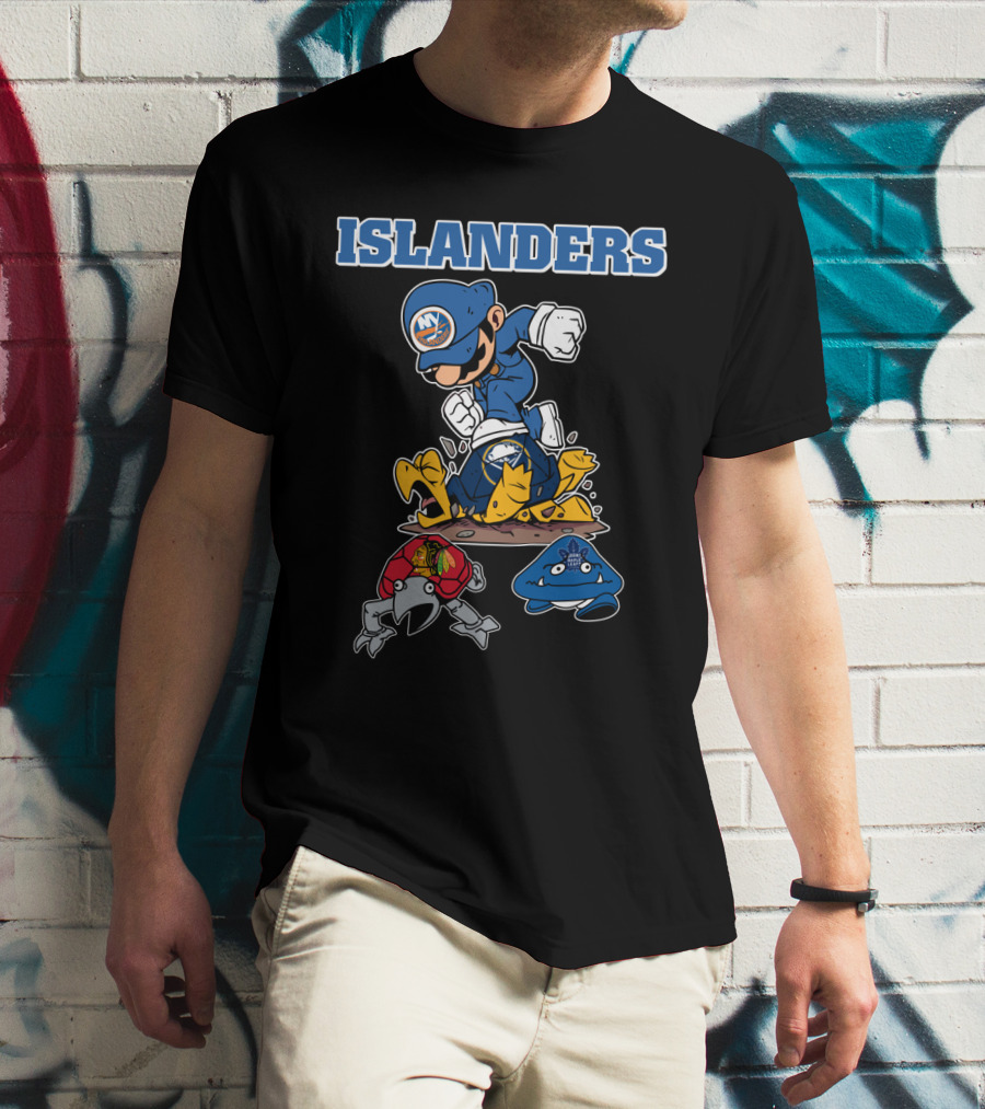 Islanders Ny Inspired Character With Sports References T-Shirt