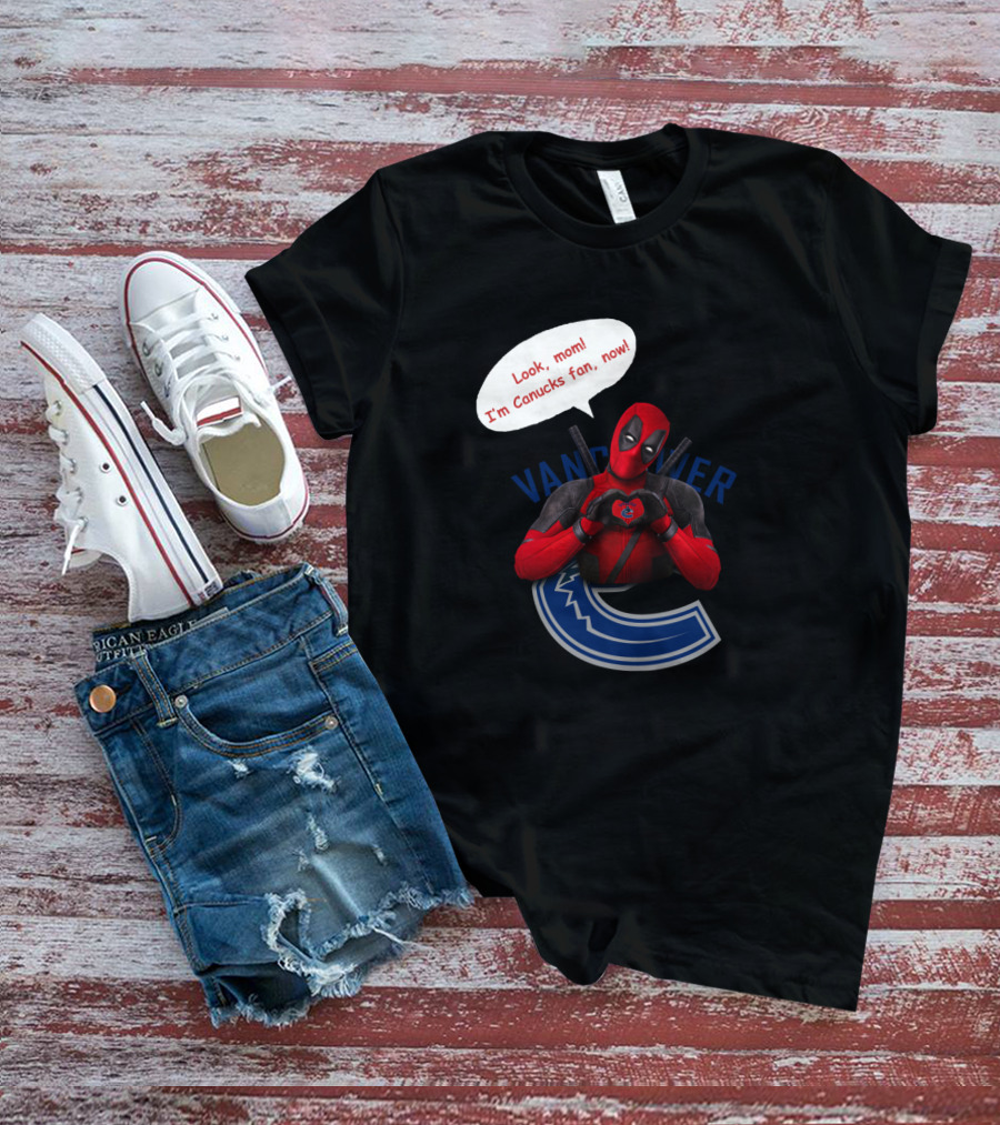 Vancouver Canucks Fan Comic Character T-Shirt