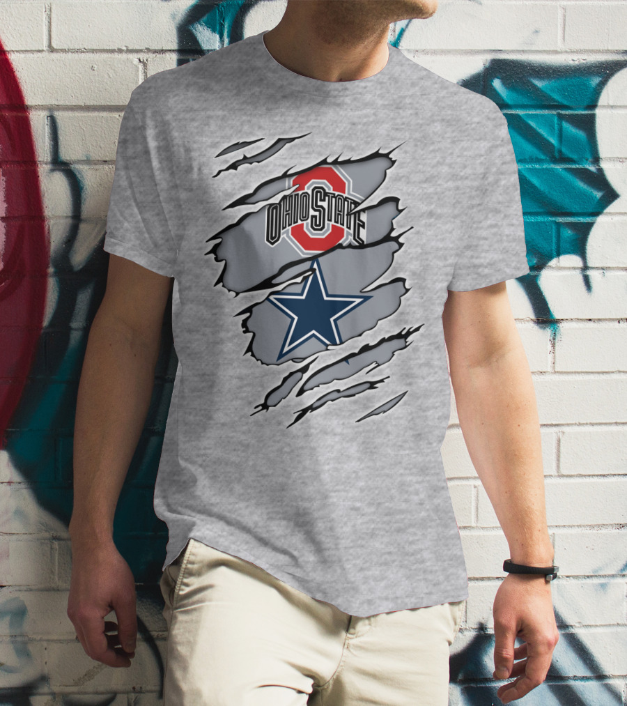 Ohio State Cowboys Dallas Star Burst T-Shirt