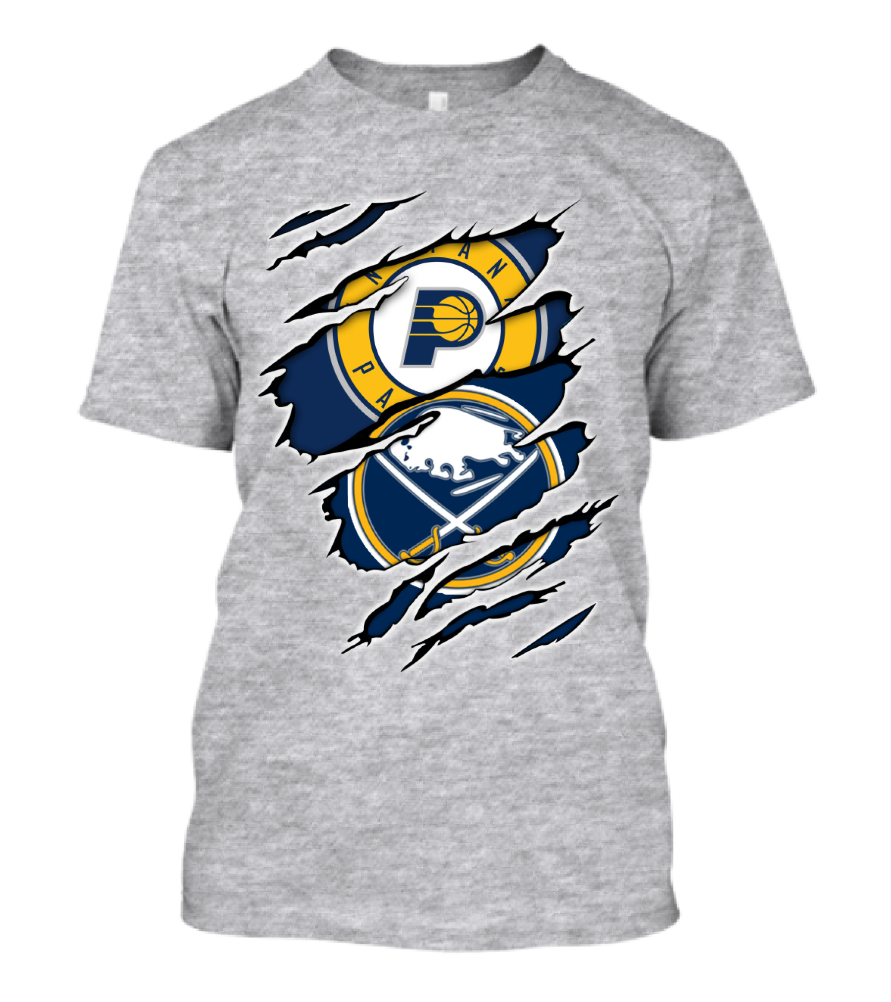 Indiana Pacers Buffalo Sabres Crossover T-Shirt