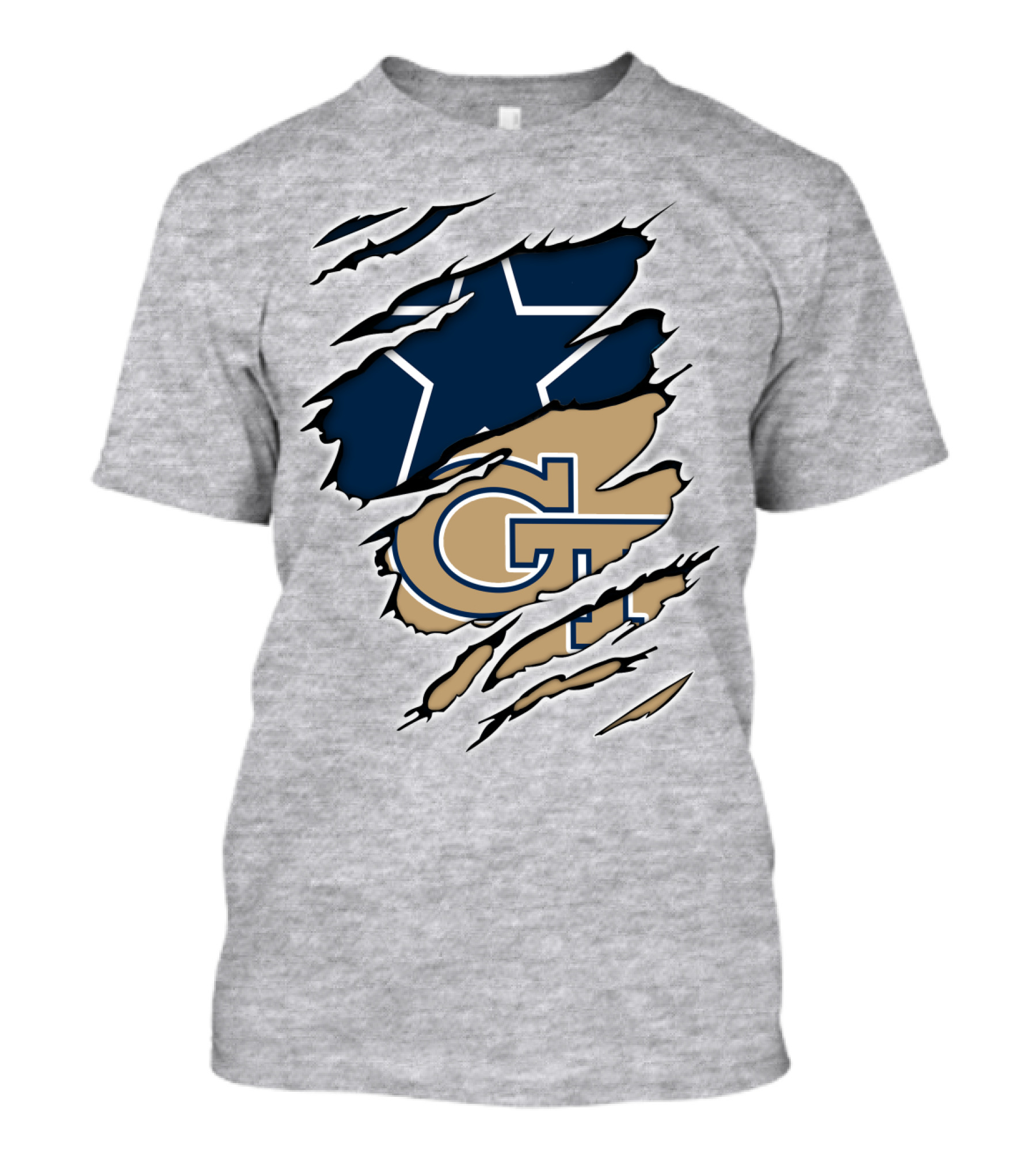 Cowboys GT Tech Dual Logo Blend T-Shirt