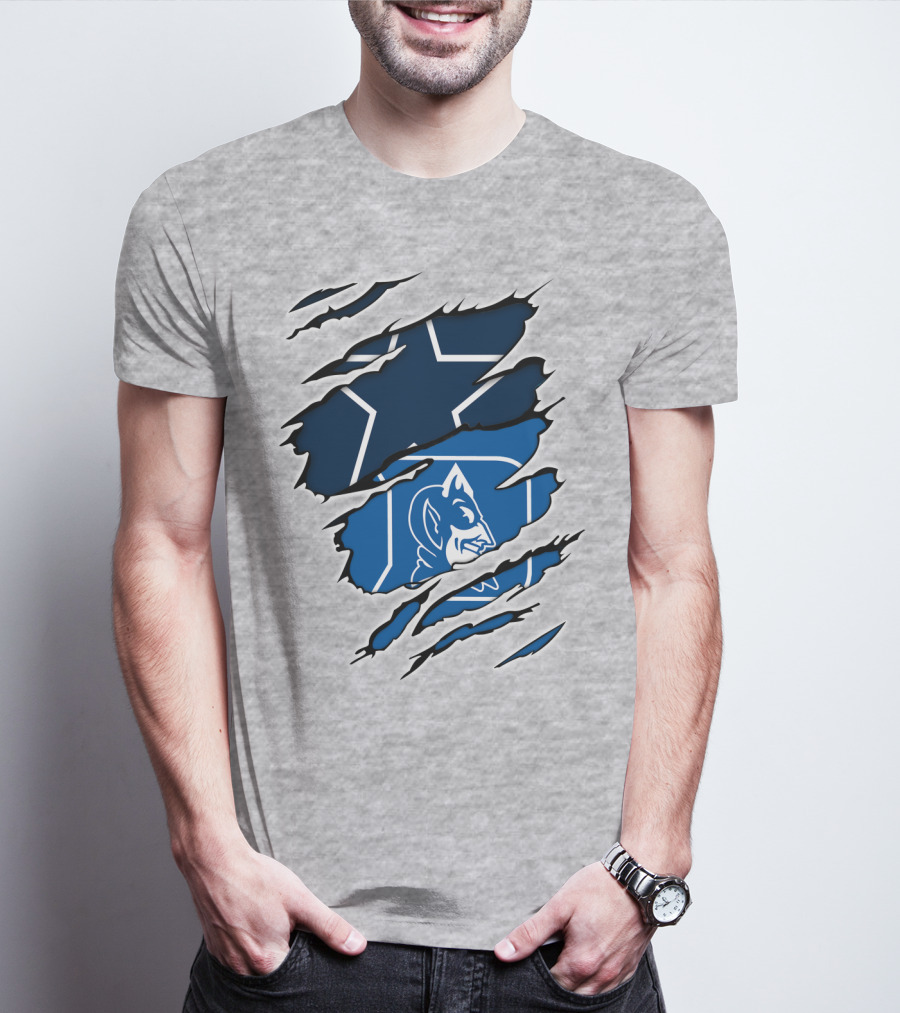 Cowboys Duke Blue Devil Rip T-Shirt