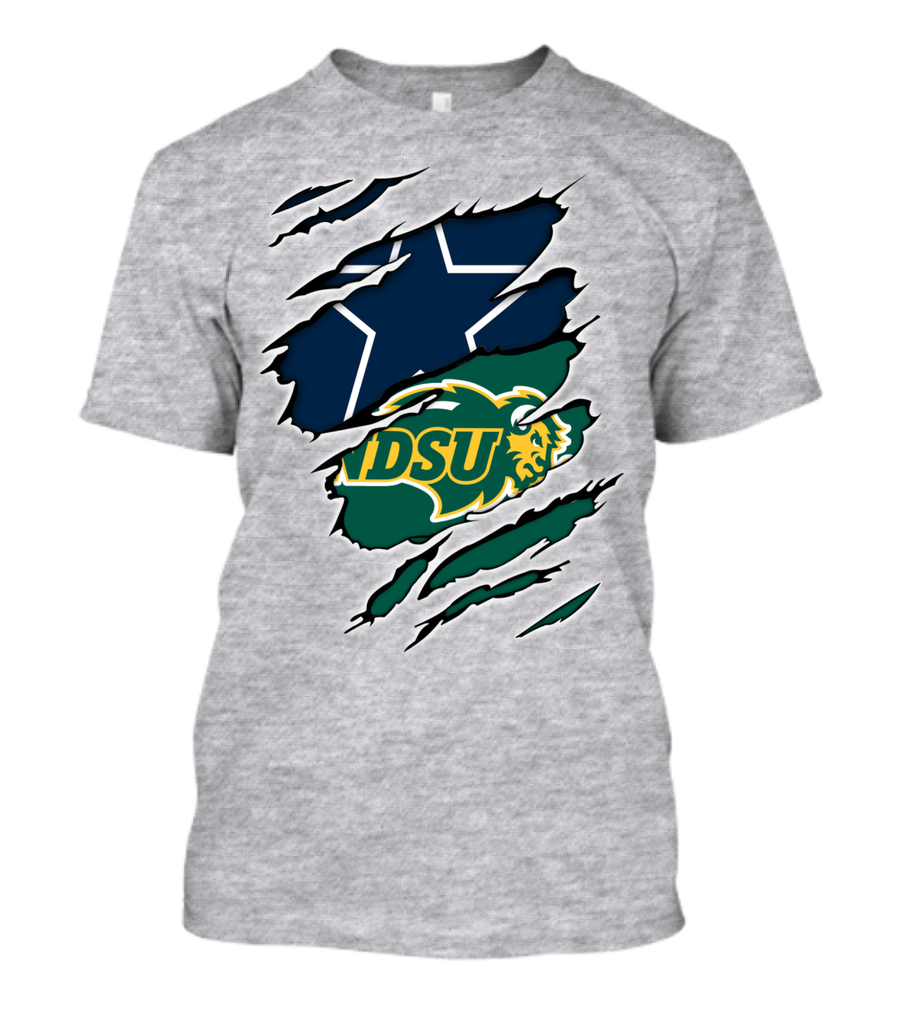 Cowboys NDSU Bison Dallas Pride T-Shirt