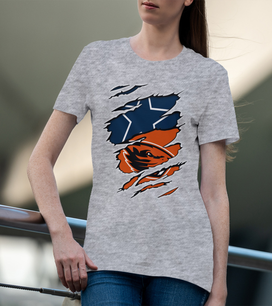 Cowboys Oregon State Beavers Cowboys Star T-Shirt