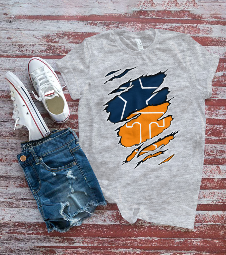 Cowboys Tennessee Vols Star Claw T-Shirt