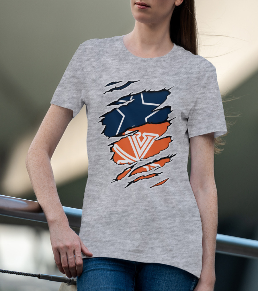 Cowboys Virginia Cavaliers Fusion T-Shirt
