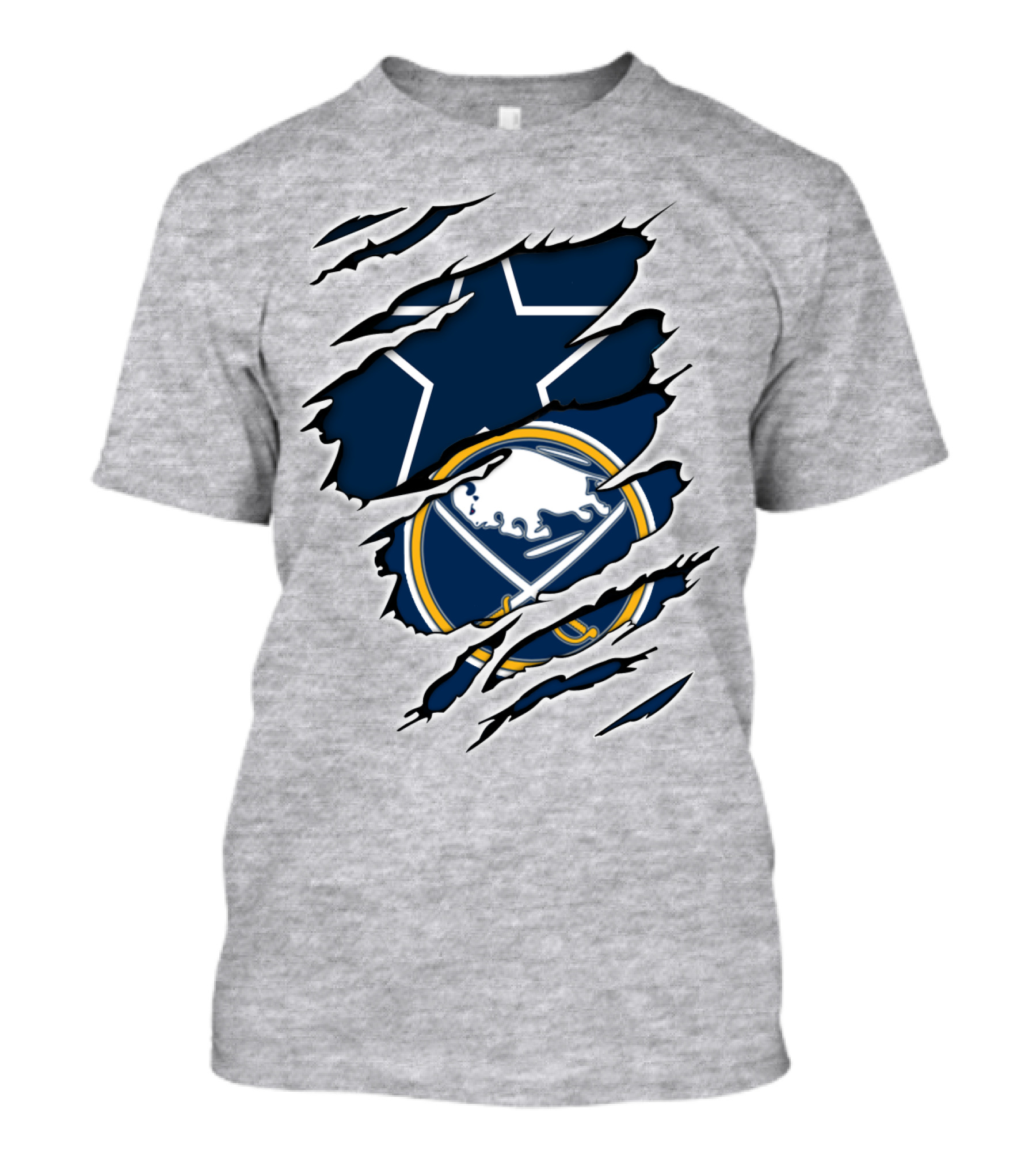 Cowboys Sabres Star Claw T-Shirt