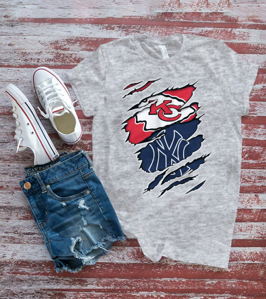 Chiefs Kc Yankees Ny Crossover T-Shirt