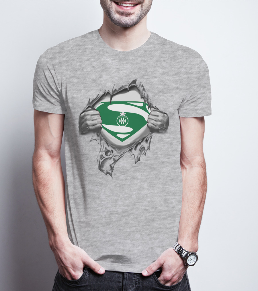 AS Saint Étienne Superman T-Shirt