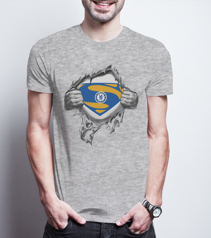 Chelsea Super Logo Superman T-Shirt