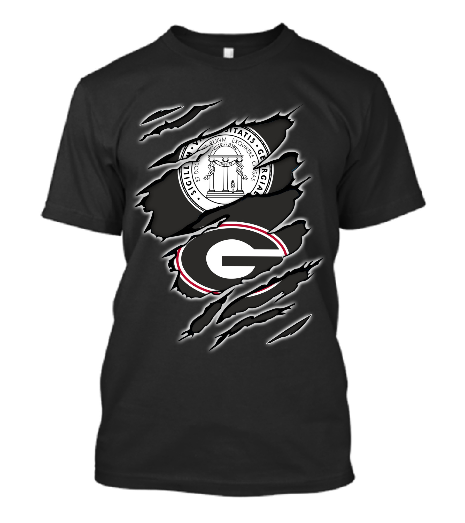 Georgia Bulldogs University Of Georgia Seal T-Shirt