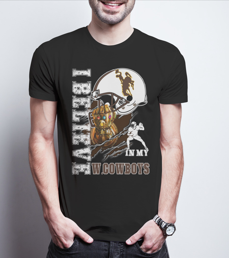 I Believe In My W Cowboys Football Fan Art Crossover T-Shirt