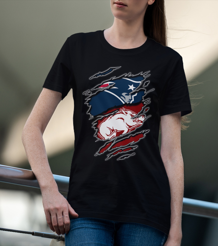 Patriots Arkansas Razorbacks Claw T-Shirt