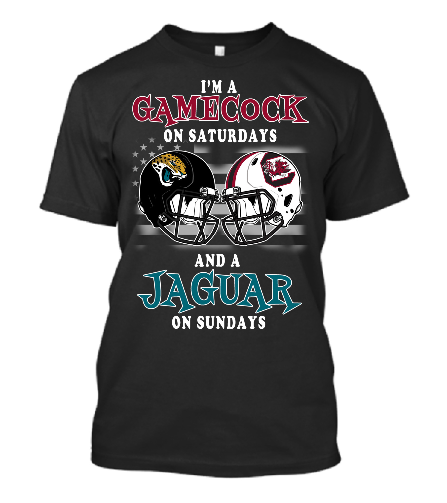 I'm A Gamecock On Saturdays And A Jaguar On Sundays T-Shirt