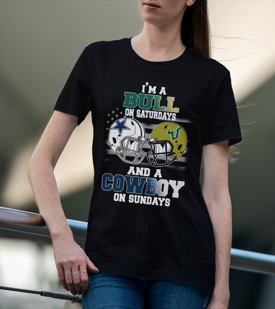 I'm A Bull On Saturdays And A Cowboy On Sundays T-Shirt