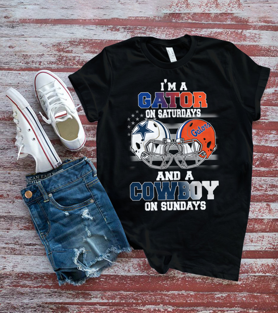 I'm A Gator On Saturdays And A Cowboy On Sundays T-Shirt