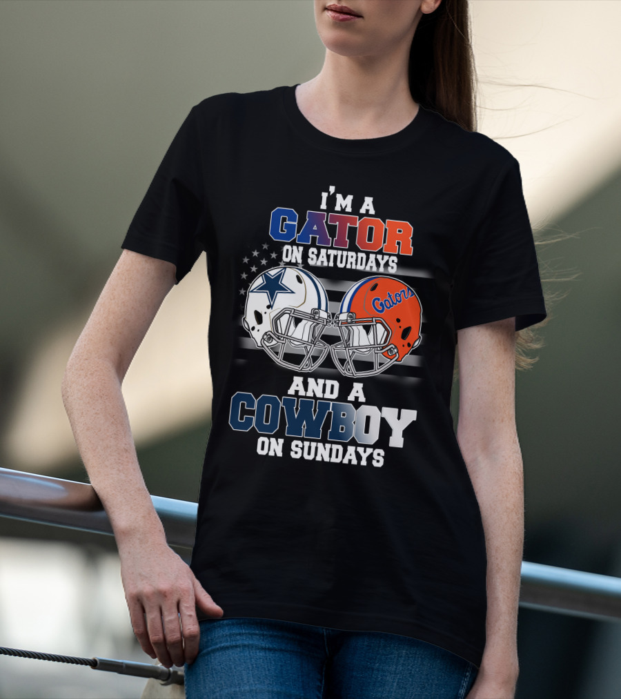 I'm A Gator On Saturdays And A Cowboy On Sundays T-Shirt