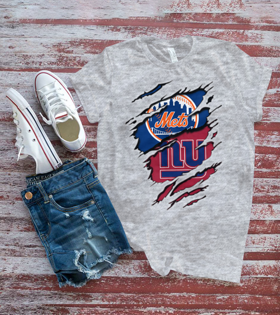New York Giants Mets Crossover T-Shirt