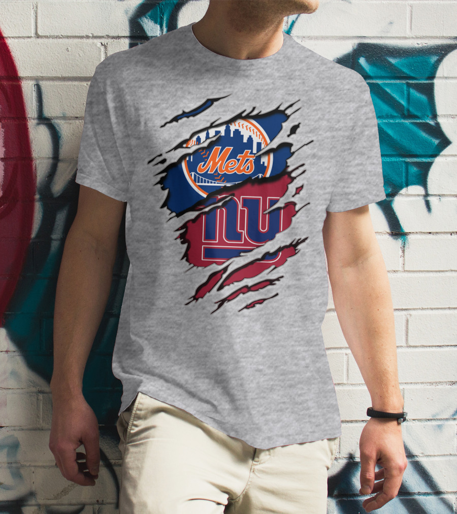 New York Giants Mets Crossover T-Shirt
