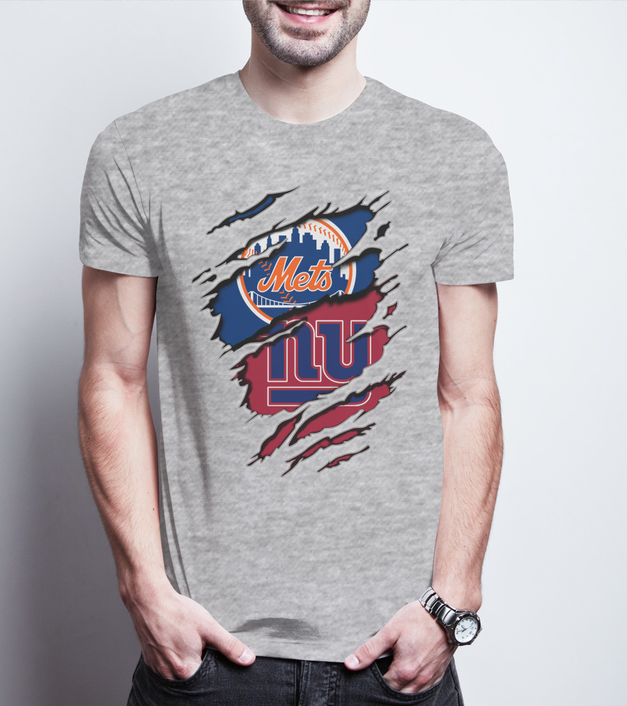 New York Giants Mets Crossover T-Shirt