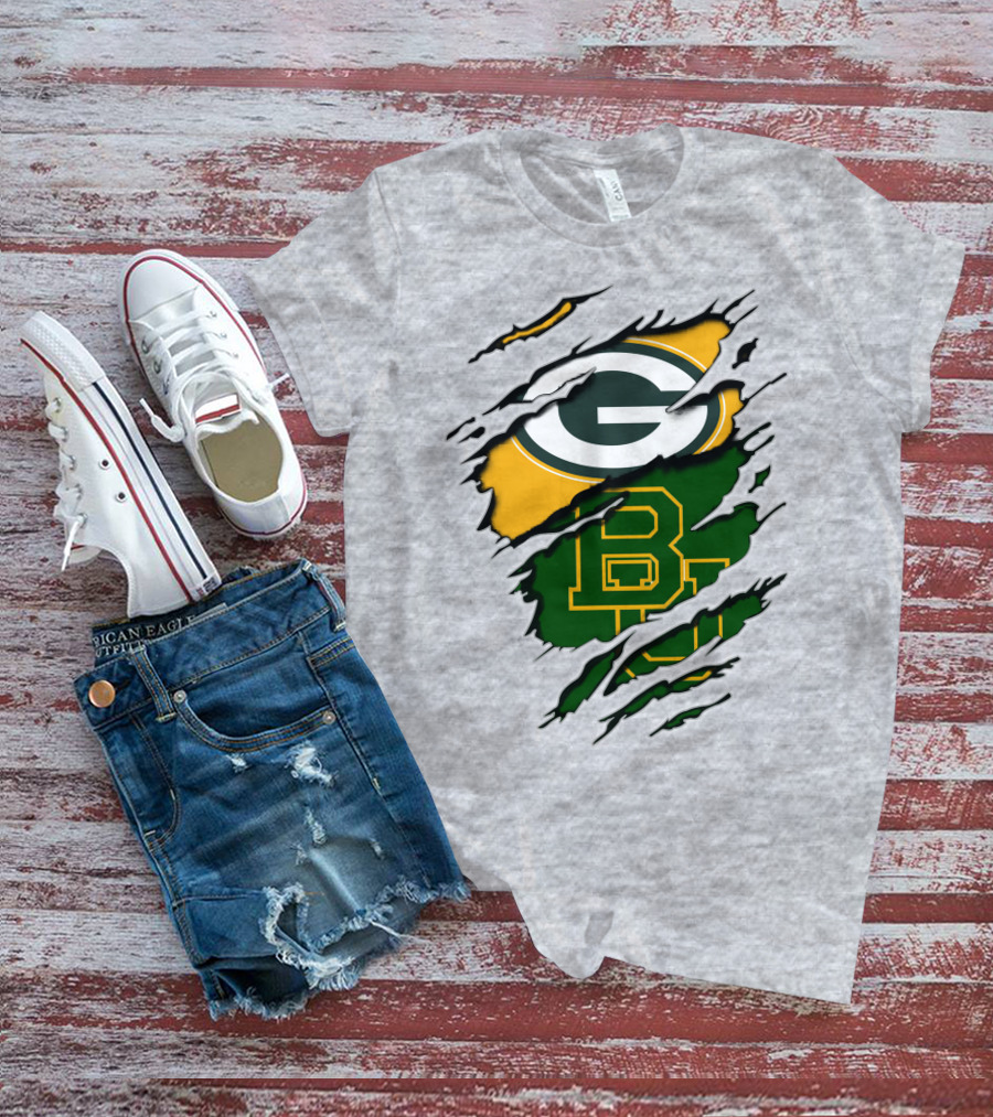 Green Bay Packers Baylor Bears T-Shirt