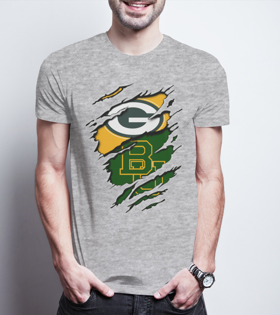 Green Bay Packers Baylor Bears T-Shirt