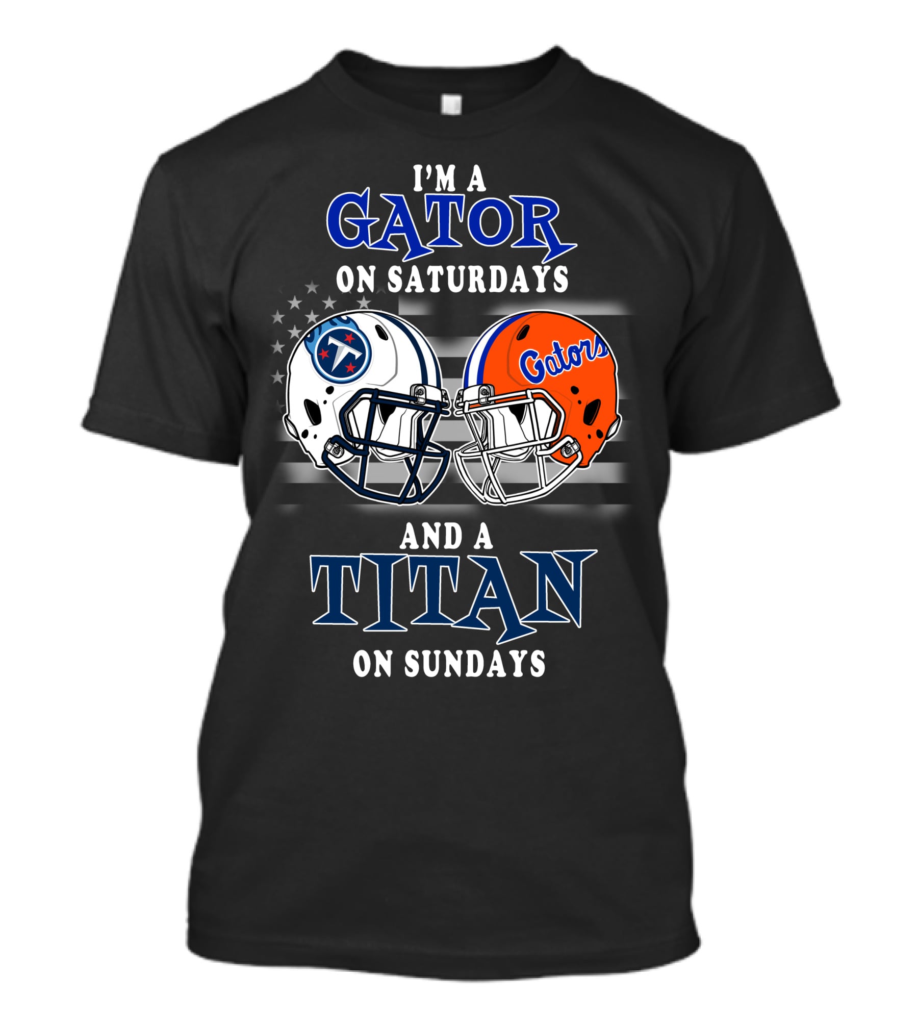 I'm A Gator On Saturdays And A Titan On Sundays T-Shirt