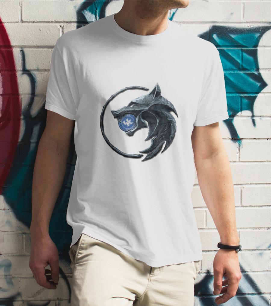 Kentucky University Wildcat Wolverine Logo Combination T-Shirt