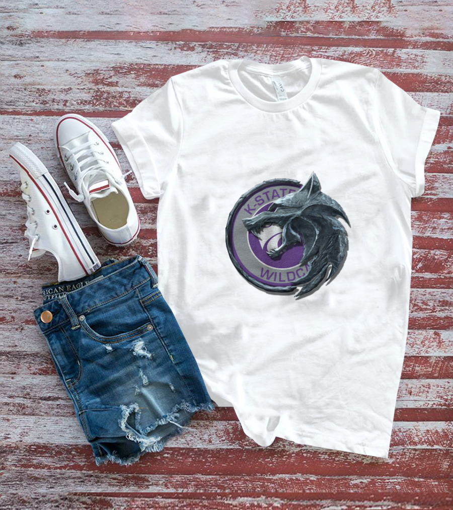 K-State Wildcats Wolf Emblem Cht1Twnc2010 T-Shirt