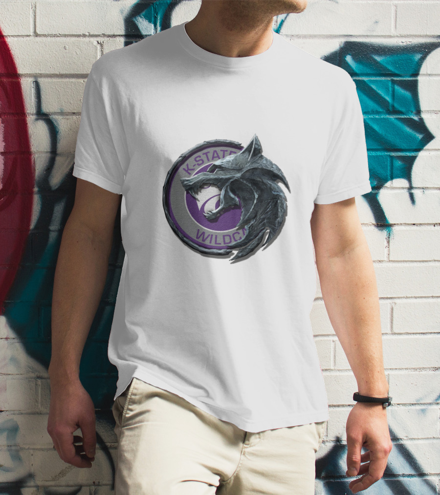 K-State Wildcats Wolf Emblem Cht1Twnc2010 T-Shirt