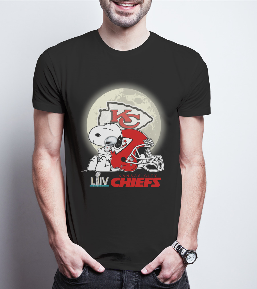 Snoopy Kansas City Chiefs Super Bowl Liv Kcc Chiefs T-Shirt