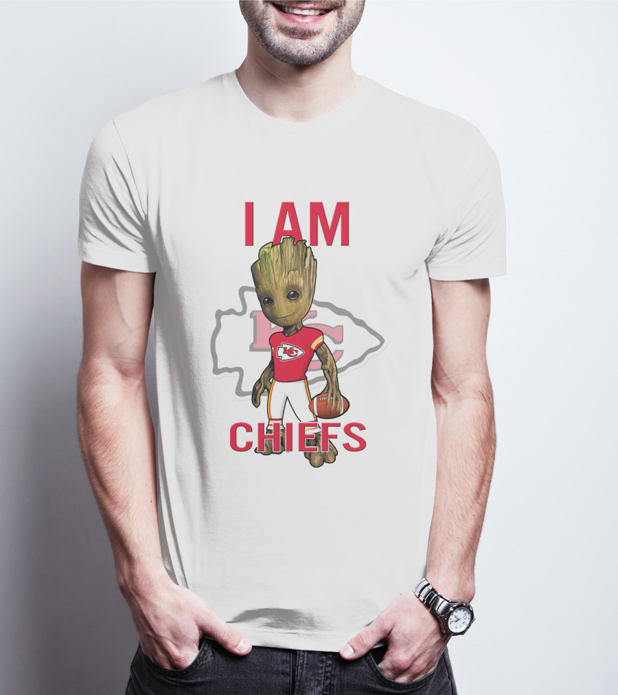 I Am Chiefs Groot Kansas City Chiefs T-Shirt