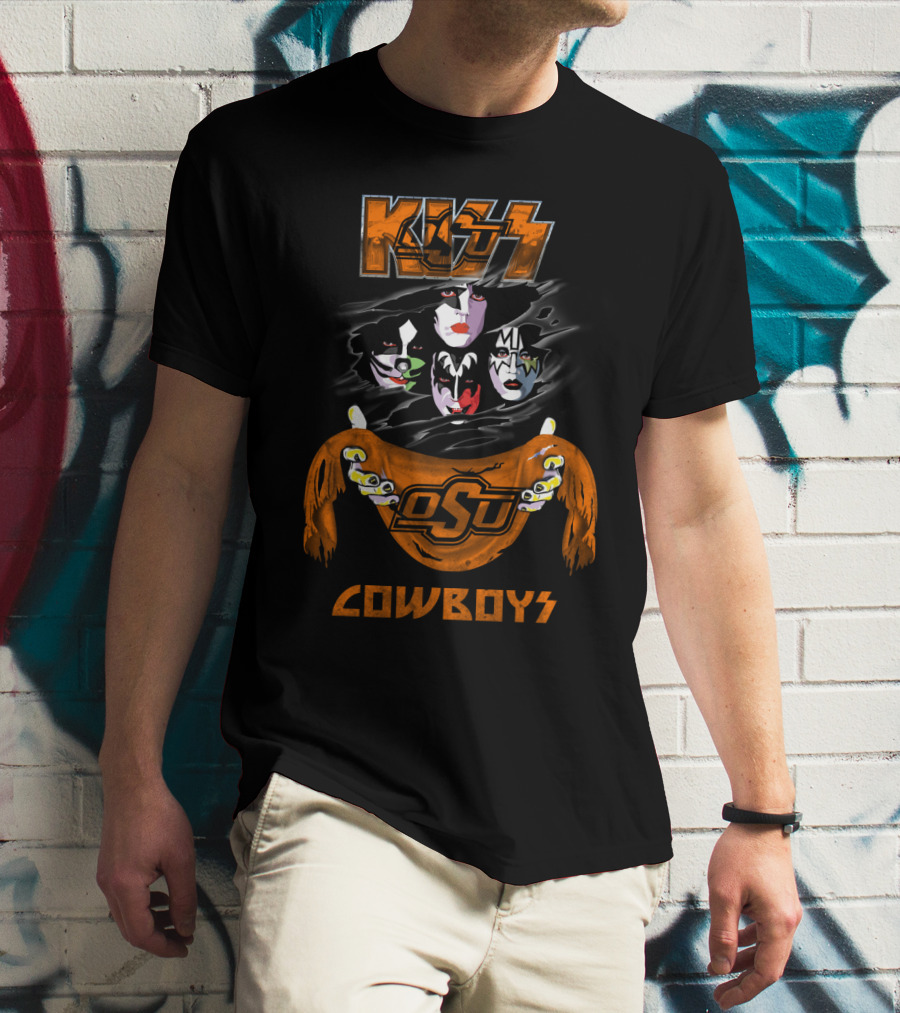 KISS OSU Cowboys Ncaa Oklahoma State T-Shirt
