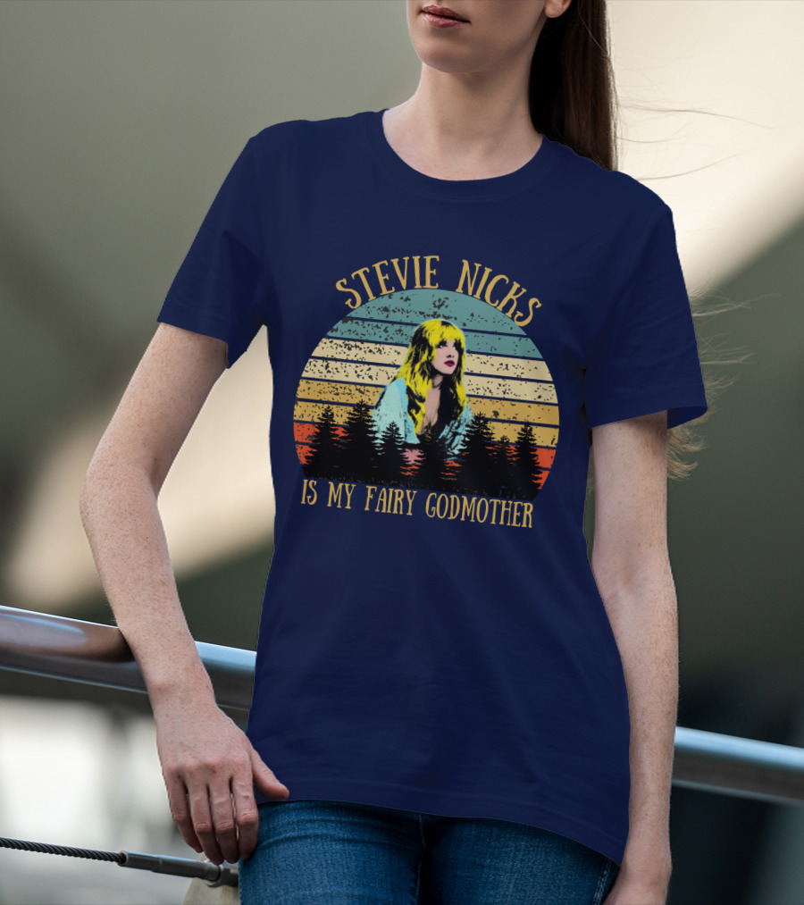Stevie Nicks Is My Fairy Godmother Vintage Love T-Shirt