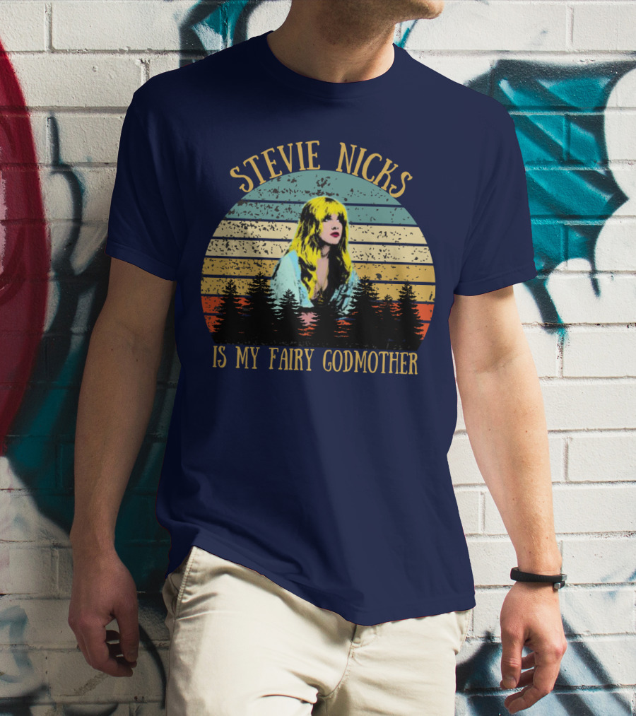 Stevie Nicks Is My Fairy Godmother Vintage Love T-Shirt