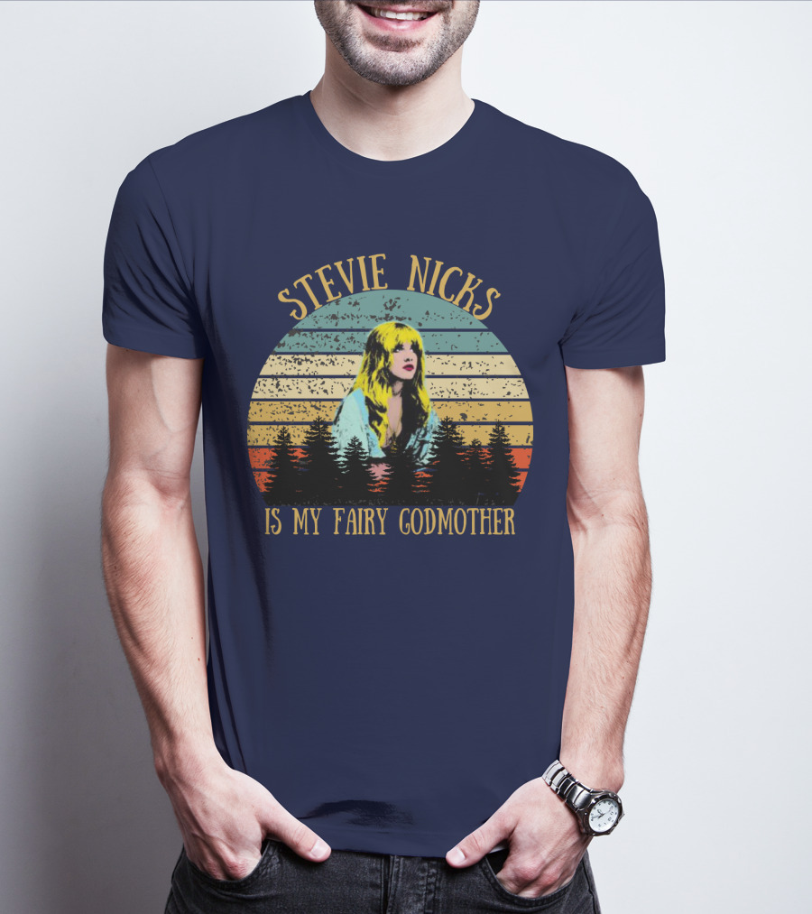 Stevie Nicks Is My Fairy Godmother Vintage Love T-Shirt