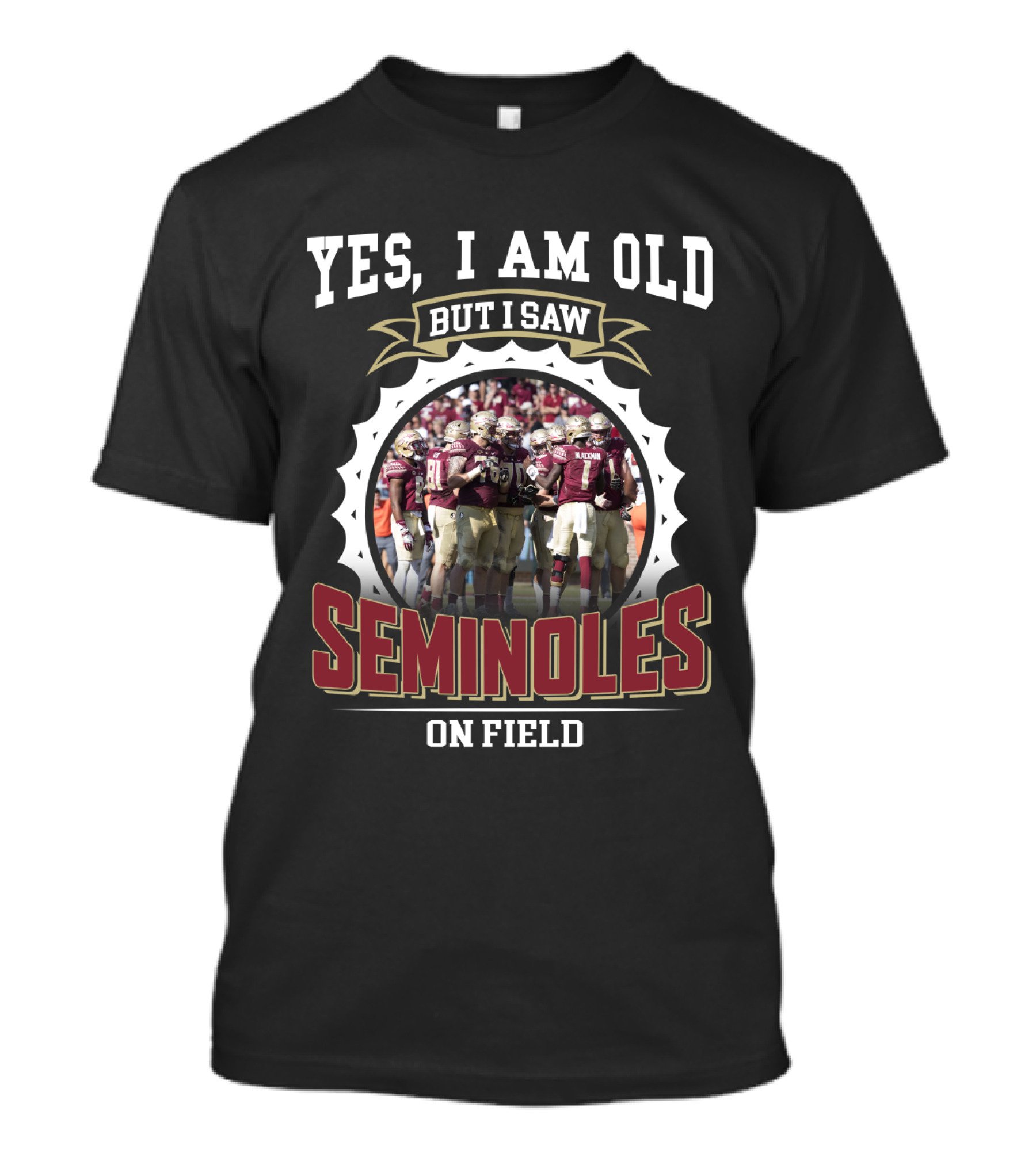 Yes I Am Old But I Saw Seminoles On Field T-Shirt