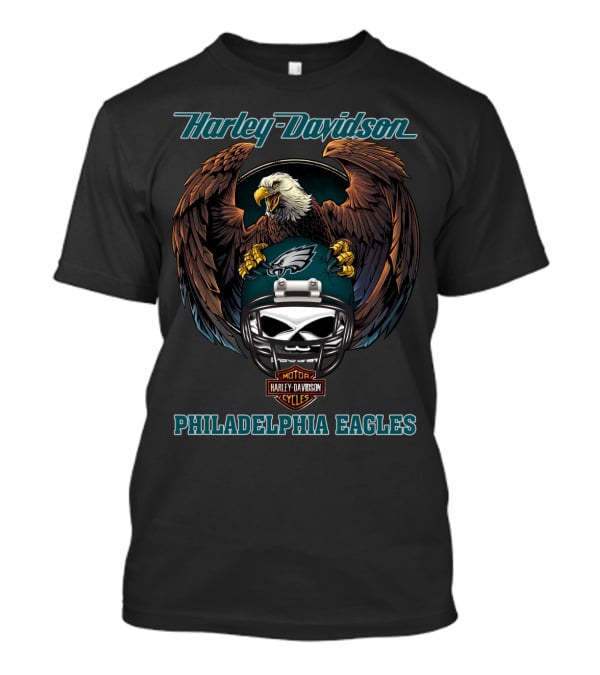 Harley Davidson Philadelphia Eagles Pe T-Shirt