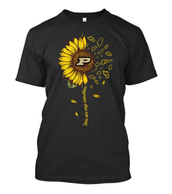 Purdue Sunflower Ncaa You Are My Sunshine T-Shirt