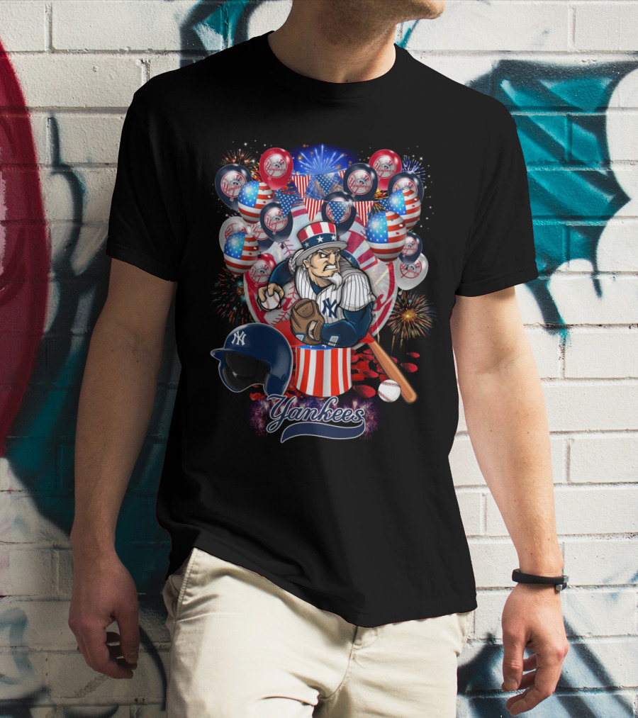 Yankees Fireworks Celebration Mlb 137 Tvl T-Shirt