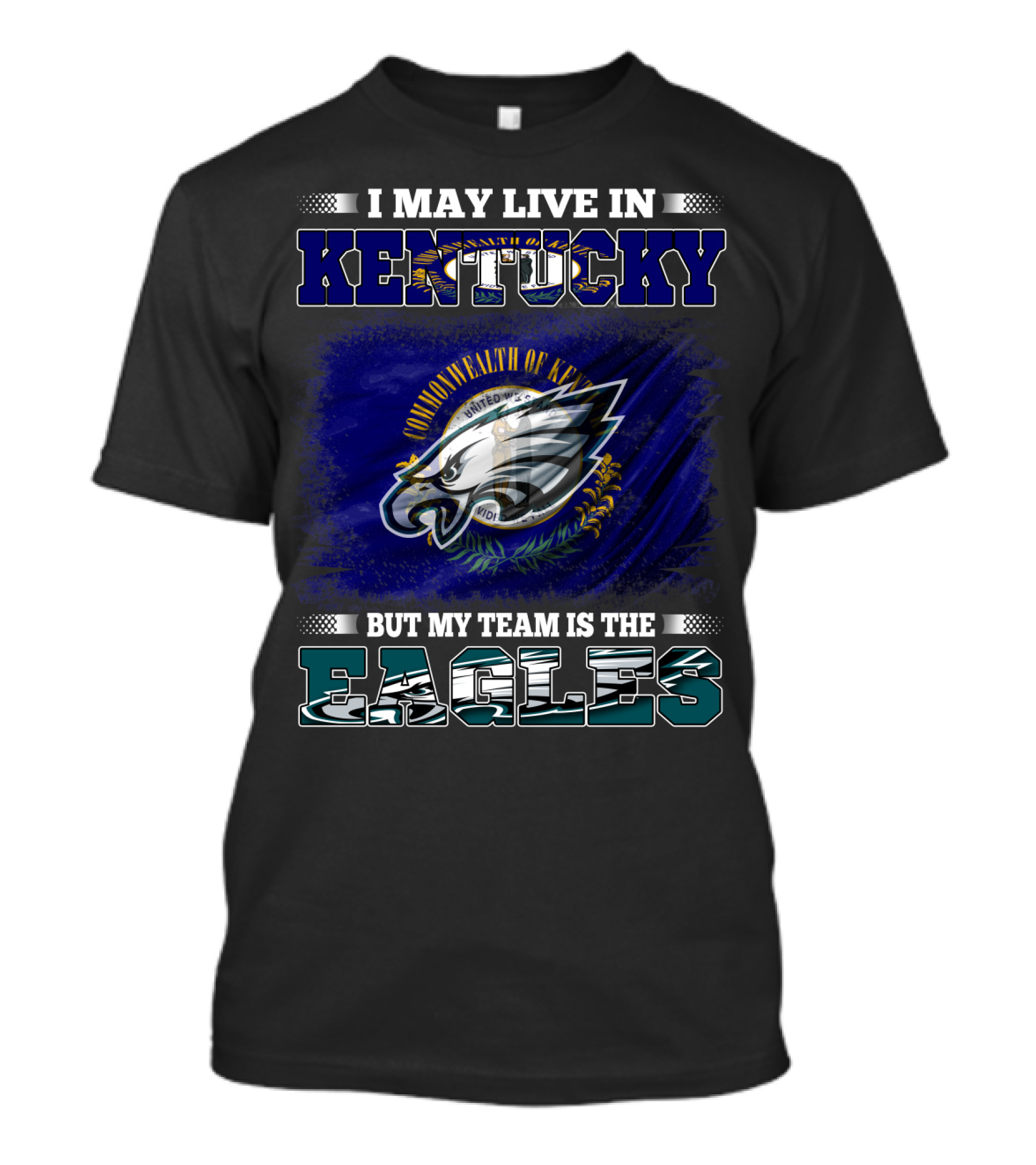 Kentucky Pride Philadelphia Eagles Fan Loyalty T-Shirt